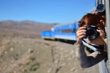 Fotógrafo en el Tren a las Nubes