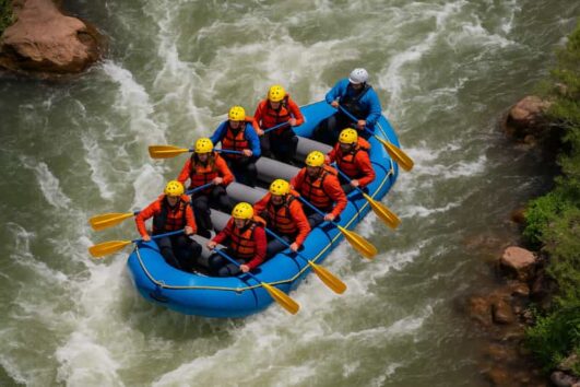 Rafting en el rio Juramento de Salta