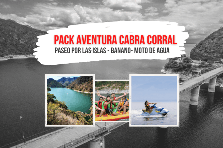 Paquete de aventura en Dique Cabra Corral