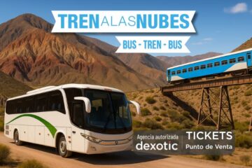 Versión BUS TREN BUS del Tren a las Nubes