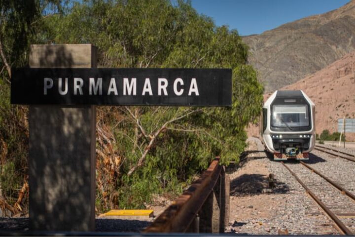 Tren Solar de la Quebrada. Estación Purmamarca